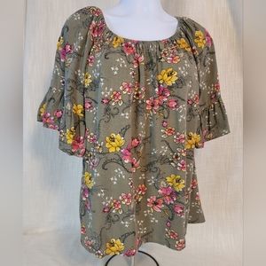 Plus size ladies blouse